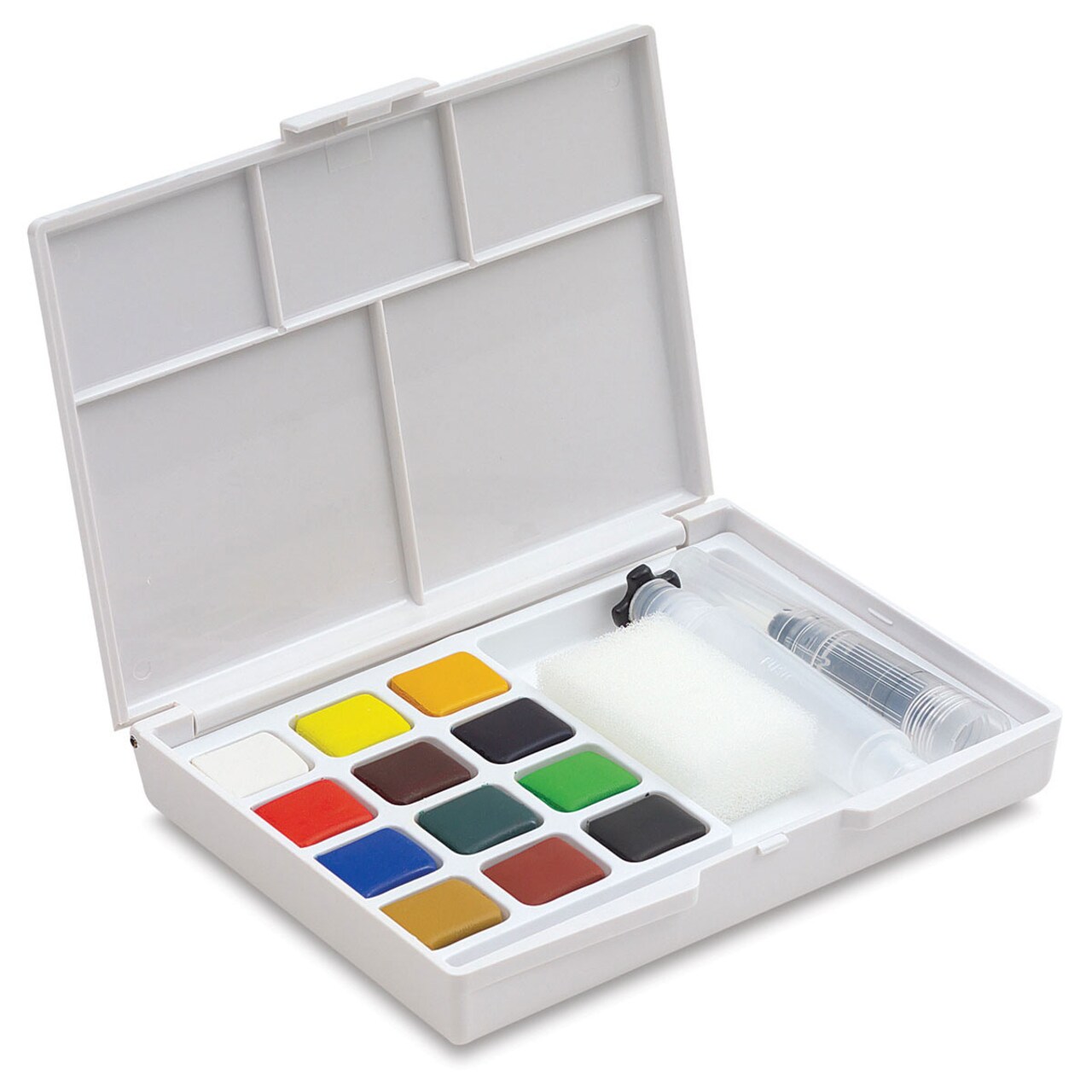Sakura Koi Watercolor Half Pan - Set of 12 Sketch Box, Assorted Colors